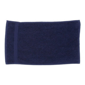 Towel City Luxury Guest Towel Navy (One Size)