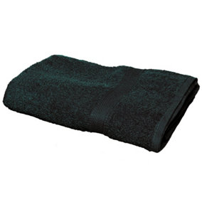 Towel City Luxury Range 550 GSM - Bath Sheet (100 X 150CM) Black (One Size)