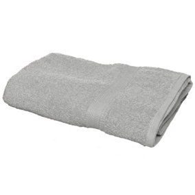Towel City Luxury Range 550 GSM - Bath Sheet (100 X 150CM) Grey (One Size)