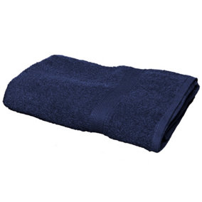 Towel City Luxury Range 550 GSM - Bath Sheet (100 X 150CM) Navy (One Size)