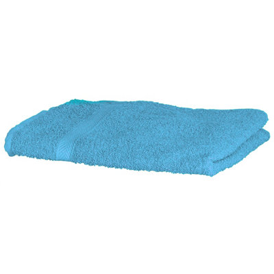 Towel City Luxury Range 550 GSM - Bath Towel (70 X 130 CM) Ocean (One Size) Price Comparisons | Compare The Build