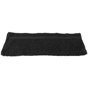 Towel City Luxury Range 550 GSM - Gym Towel (40 X 60 CM) Black (One Size)