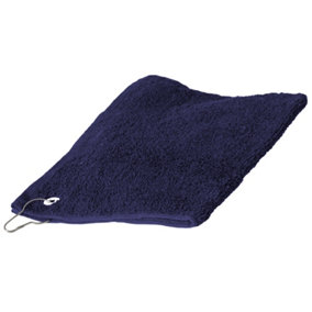 Towel City Luxury Range 550 GSM - Sports Golf Towel (30 X 50 CM) Navy (One Size)