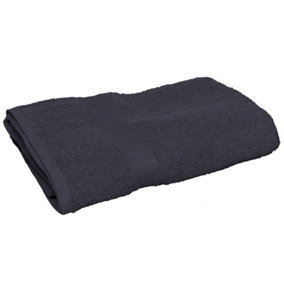 Towel City Luxury Range Guest Towel (550 GSM) Steel Grey (One Size)