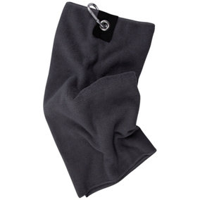 Towel City Microfibre Golf Towel Steel Grey (One Size)