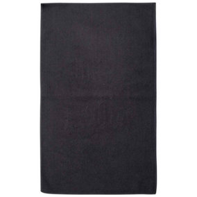 Towel City Microfibre Guest Towel Steel Grey (One Size)