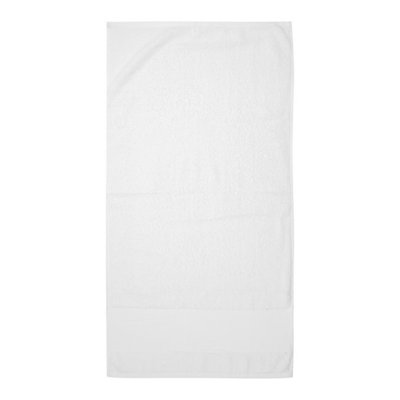 Towel City Printable Cotton Hand Towel White (One Size) | DIY at B&Q