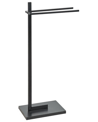 Towel Stand 45 x 86 cm Black SELVA