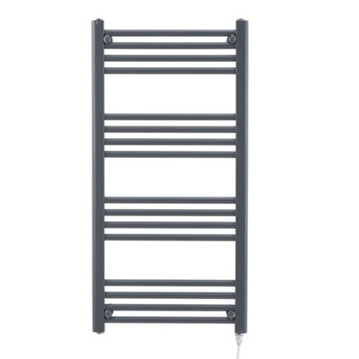 Towel Warmer 16 Bar Plug in Bath Towel Heater Towel Warmer for Bathroom Hot Towel Bar 50cm W x 100cm H DIY at B Q