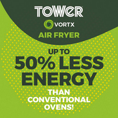 Tower Air Fryer Oven Rotisserie 14.5 Litre 5 in 1 Digital Black - 9