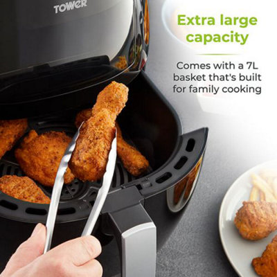 Tower Air Fryer Vizion Manual 7 Litre Black - 4