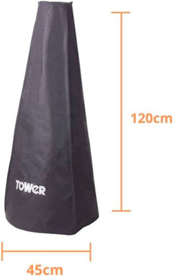 Tower Apollo Wood Burner Cover for T978508 Black - 4