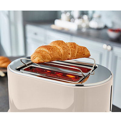 Tower Belle 800W 2 Slice Beige Toaster - 5