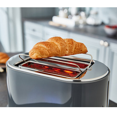 Tower Belle 800W 2 slice Graphite Toaster - 4