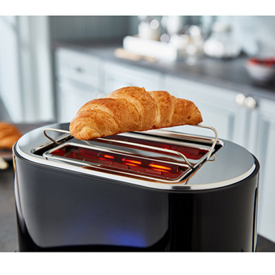 Tower Belle 800W Noir 2 Slice Toaster