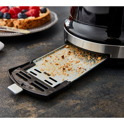 Tower Belle 800W Noir 2 Slice Toaster - 4