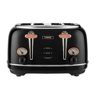 Tower bottega kettle and toaster deals black