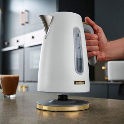 Tower Cavaletto 1.7 Litre Jug Kettle Optic White - 3