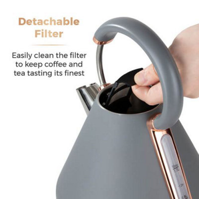 Tower Cavaletto 1.7 Litre Kettle Pyramid Grey - 4