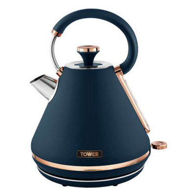 Tower Cavaletto 1.7 Litre Kettle Pyramid Midnight Blue