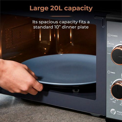 Tower Cavaletto Microwave Black - 3
