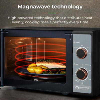 Tower Cavaletto Microwave Black - 4