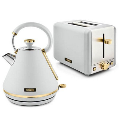 Tower kettle store white rose gold