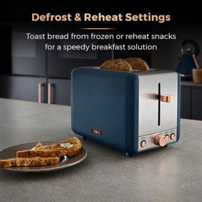 Tower Cavaletto Toaster 2 Slice Midnight Blue - 3