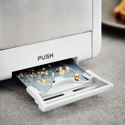 Tower Cavaletto Toaster 2 Slice Optic White