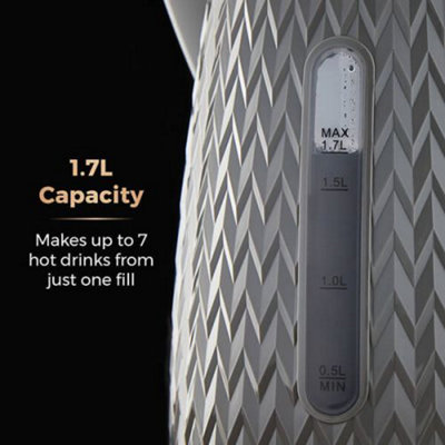 Tower Empire 1.7 Litre Kettle Grey - 3