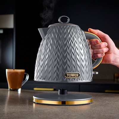 Grey hotsell pyramid kettle