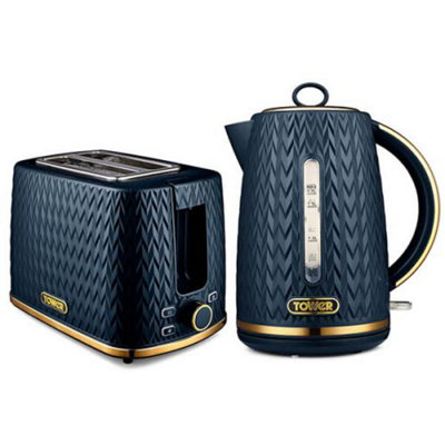 Tower deals blue toaster