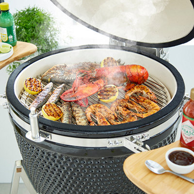 Tower Kamado XL Versatile Ceramic BBQ - 9