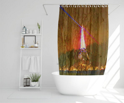 Tower lights (Shower Curtain) / Default Title Price Comparisons | Compare The Build