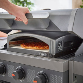 Tower Pizzazz Grill Top Pizza Oven w/ Paddle + Bag