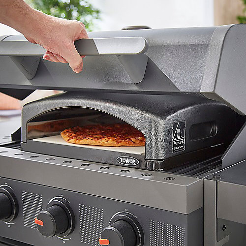 Tower Pizzazz Grill Top Pizza Oven w/ Paddle + Bag Tower Pizzazz Grill Top Pizza Oven w/ Paddle + Bag