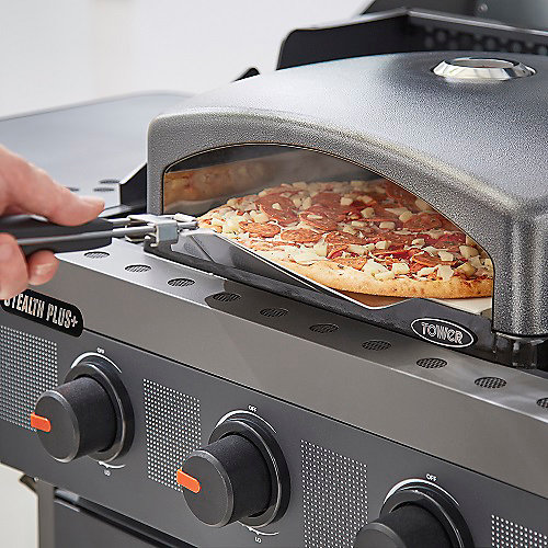 Tower Pizzazz Grill Top Pizza Oven w/ Paddle + Bag Tower Pizzazz Grill Top Pizza Oven w/ Paddle + Bag