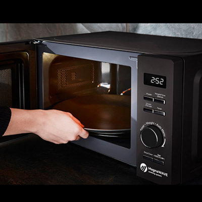 Tower Renaissance 800W 20L Digital Black Microwave - 1