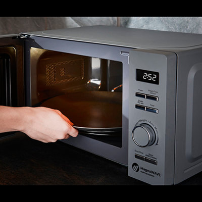 Tower Renaissance 800W 20L Digital Grey Microwave - 4
