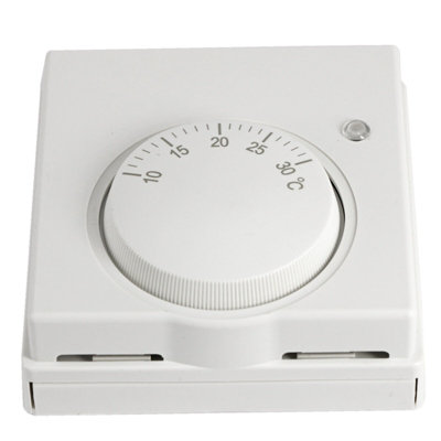 Tower Room Thermostat Combi Boiler Wired Neon Indicator Control Switch ...