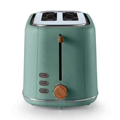 Dark shop green toaster