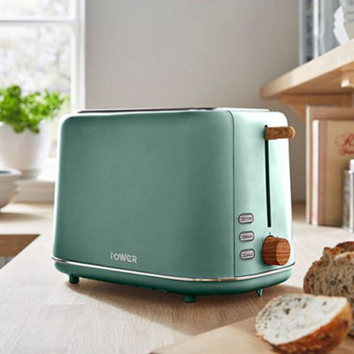 Tower Scandi 2 Slice Toaster Green - 5