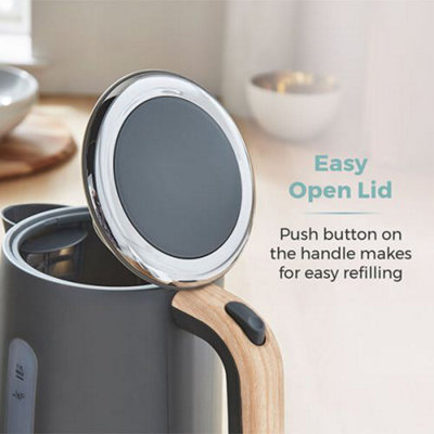 Tower Scandi Kettle Rapid Boil - Grey - 4