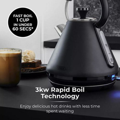 Tower Sera 3KW 1.7 Litre Kettle Black - 4