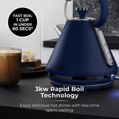 Tower Sera 3KW 1.7 Litre Kettle Midnight Blue - 3