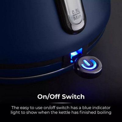 Tower Sera 3KW 1.7 Litre Kettle Midnight Blue - 6