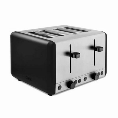 Tower Sera 4 Slice Toaster Black