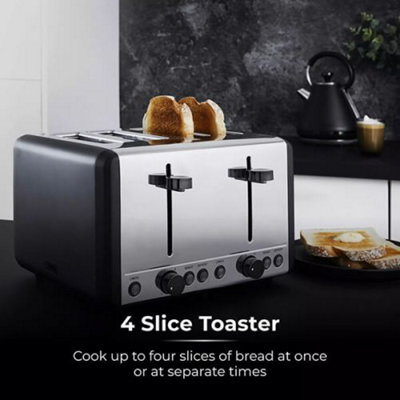 Tower Sera 4 Slice Toaster Black - 5