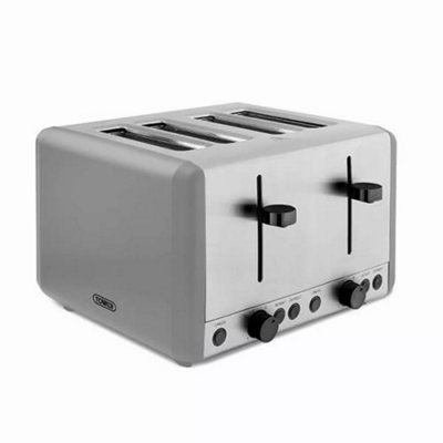 Tower Sera 4 Slice Toaster Grey