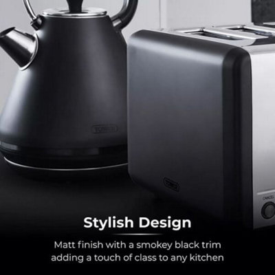 Tower Sera Kettle Slice Toaster Set Black